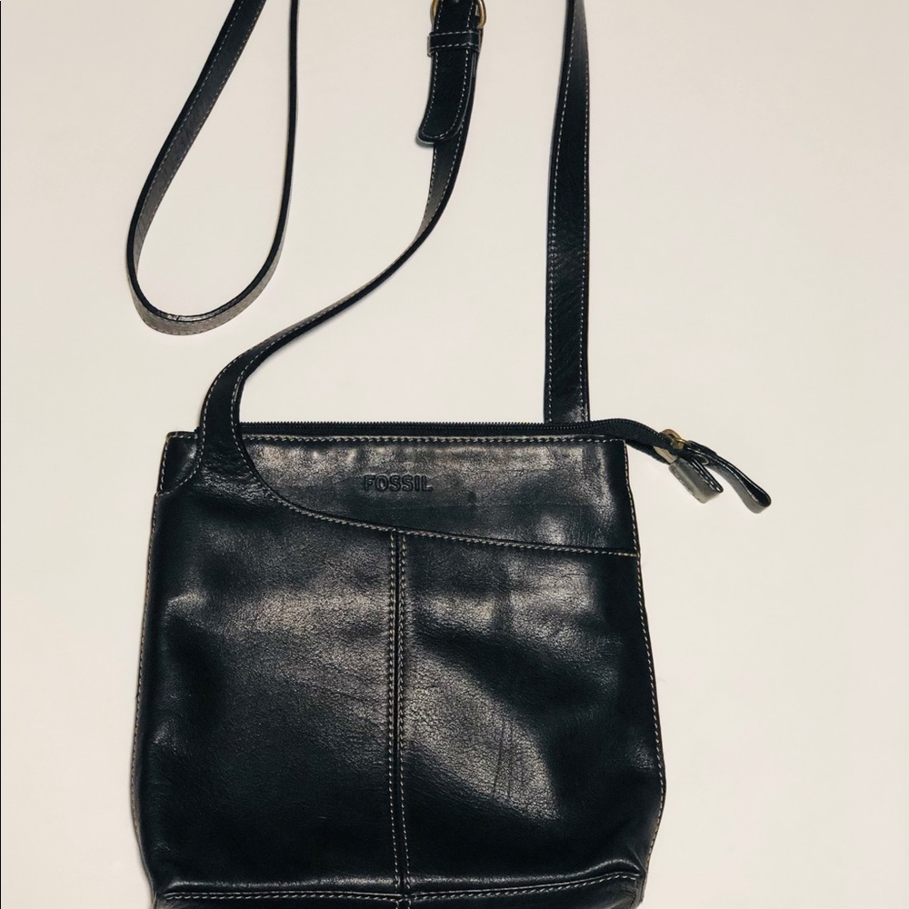 Fossil vintage crossbody Leather bag